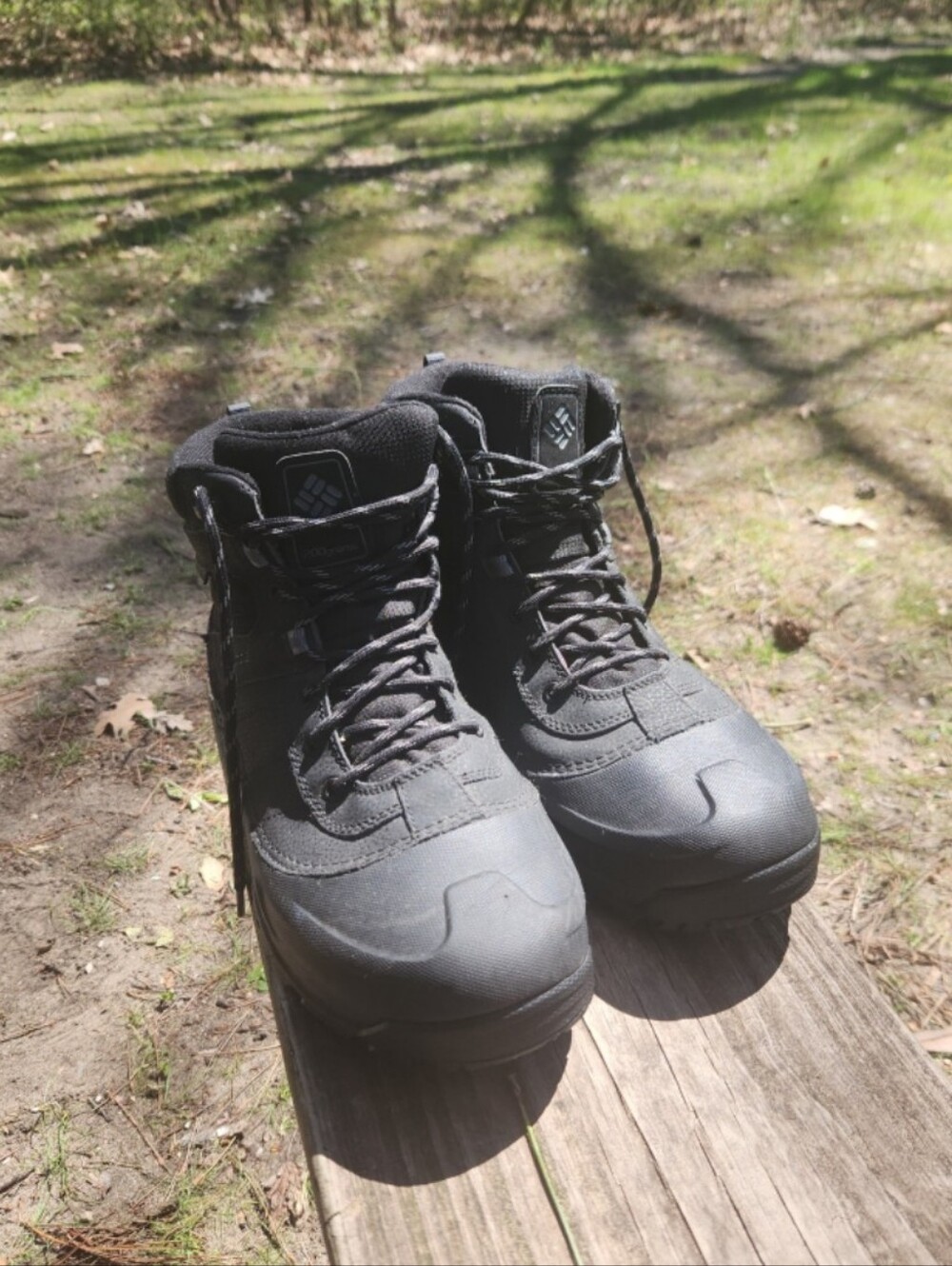Columbia Men's Black Tactical Hiking Boots